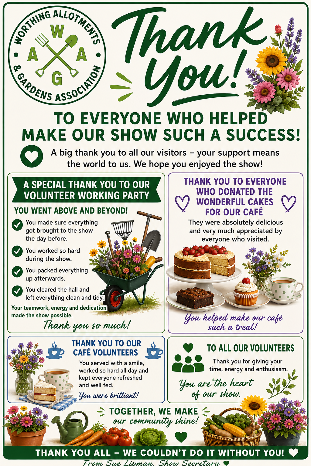 Show Thanks